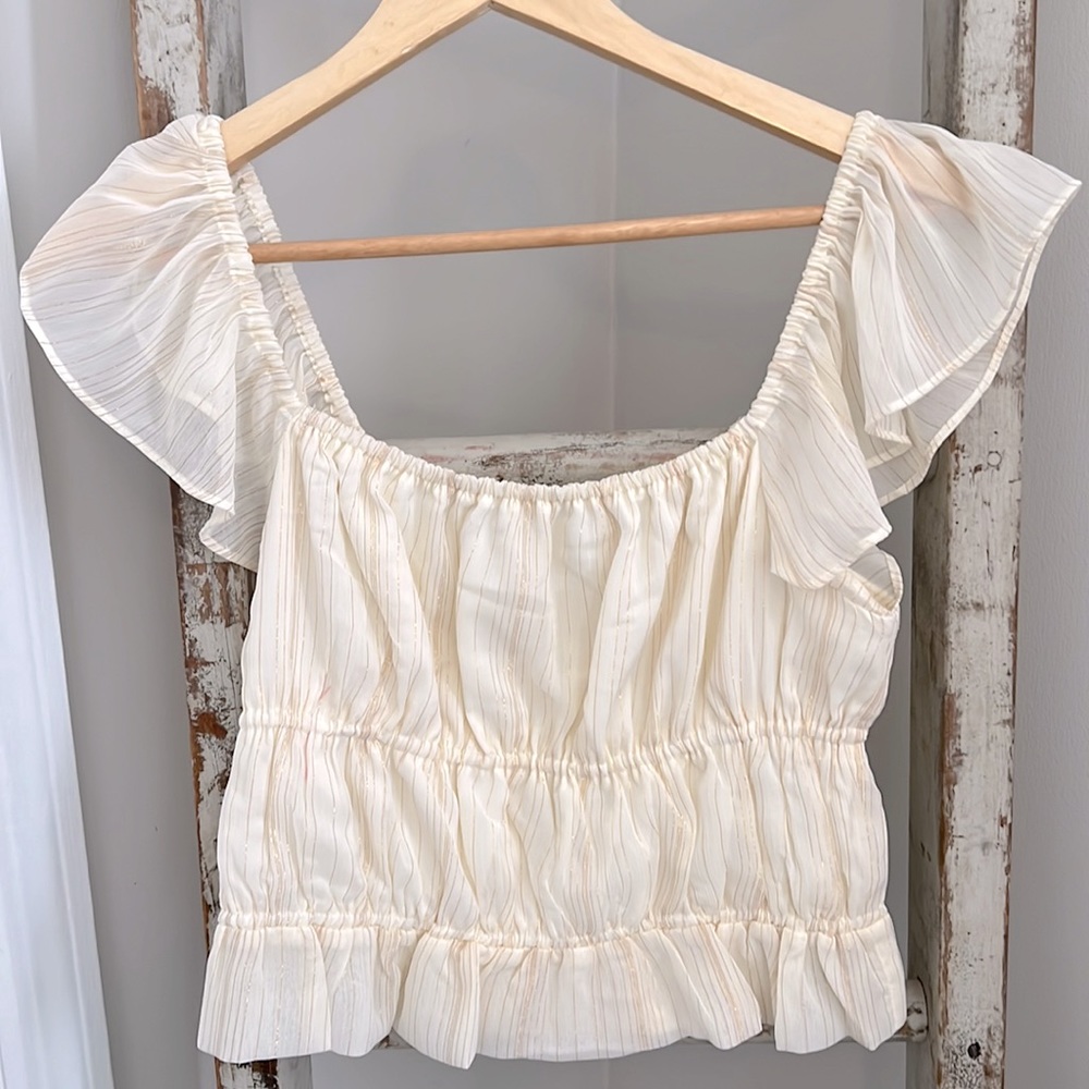 Express - Off White Blouse - Size M